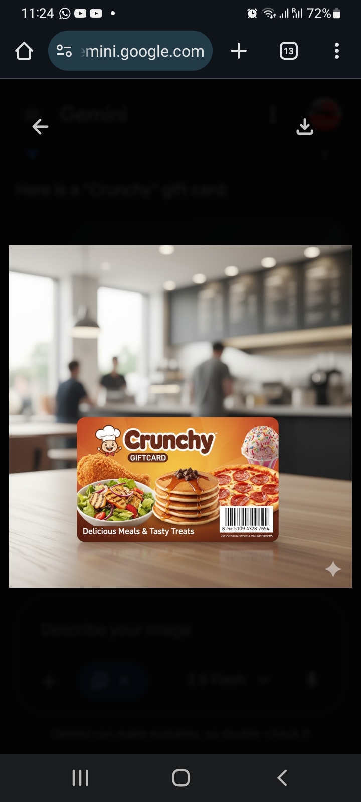 Crunchy Giftcard